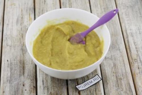 Яблочное пюре из печеных яблок на зиму. Рецепт: