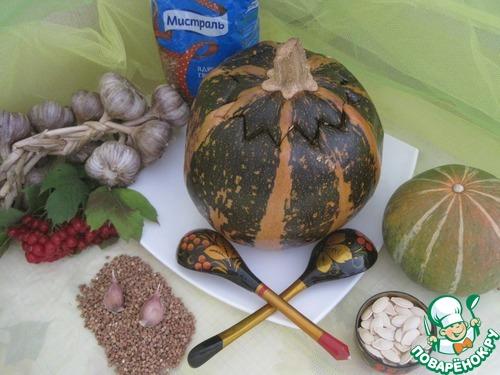 Гречневая каша с мясом в тыкве. Гречка с мясом, запеченная в тыкве 04 Гречневая каша с мясом в тыкве. Гречка с мясом, запеченная в тыкве 04