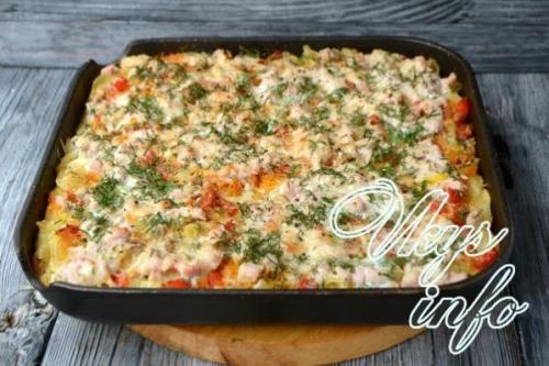 Голень в духовке с макаронами. Как приготовить запеканку с макаронами и курицей в духовке