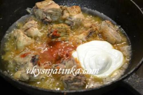 Как приготовить курицу к пюре. Обалденная запеканка с курицей и картофельным пюре 16