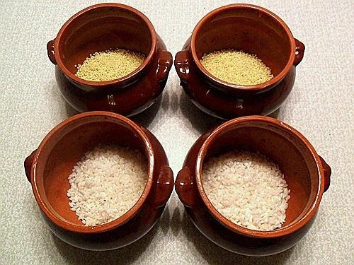 Пшено рисовая каша в горшочке. 