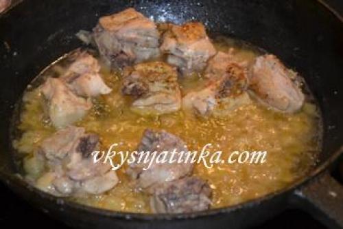 Как приготовить курицу к пюре. Обалденная запеканка с курицей и картофельным пюре 15