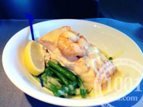 Соус для рыбы с креветками. Паста с красной рыбой и креветками в сливочном соусе 01