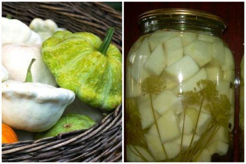 Заготовки из патиссонов на зиму золотые рецепты. Вариант без стерилизации с множеством специй