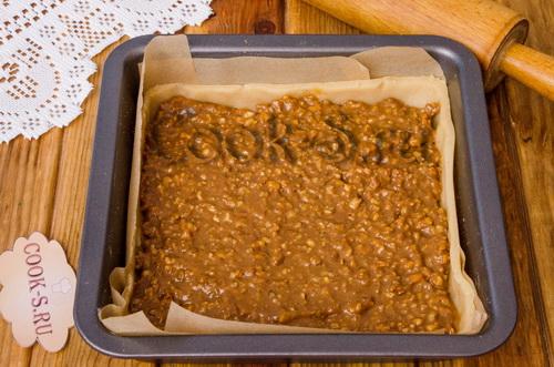 Ореховый пирог со сгущенкой. Пирог со сгущенкой и грецкими орехами 06