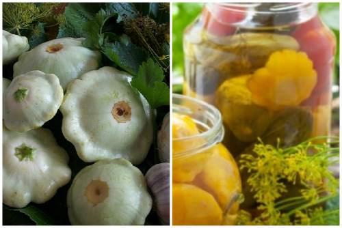 Заготовки из патиссонов на зиму золотые рецепты. Вариант без стерилизации с множеством специй