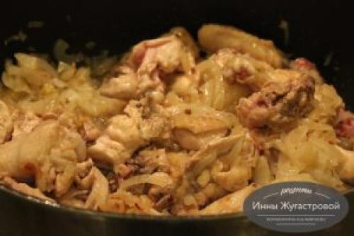 Плов из домашней курицы. Плов из курицы по мотивам азиатского плова