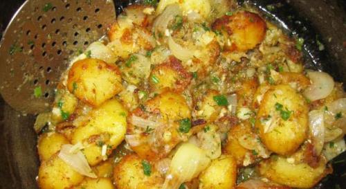 Жареная картошка в казане на плите. Как приготовить картошку в казане на костре или плите