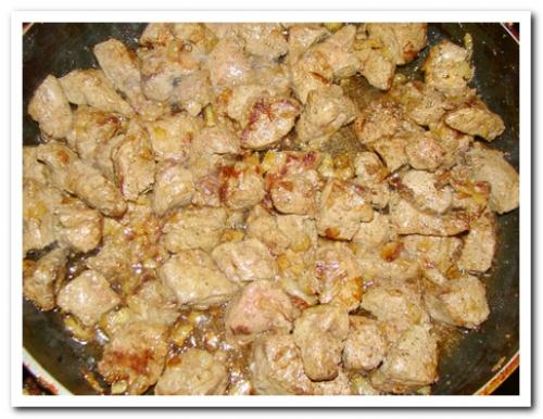 Печень свиная рецепт с майонезом. Печень говяжья с майонезом