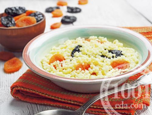 Пшенная каша с сухофруктами в мультиварке. Рецепт пшенной каши в мультиварке с сухофруктами 08