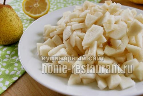 Варенье из груш на сковороде. Варенье из груш с лимоном на сковороде