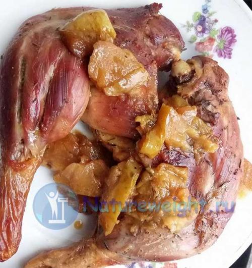 Утиные ножки с яблоками в рукаве. Утиные окорочка в рукаве для запекания в духовке. Рецепт с яблоками и специями