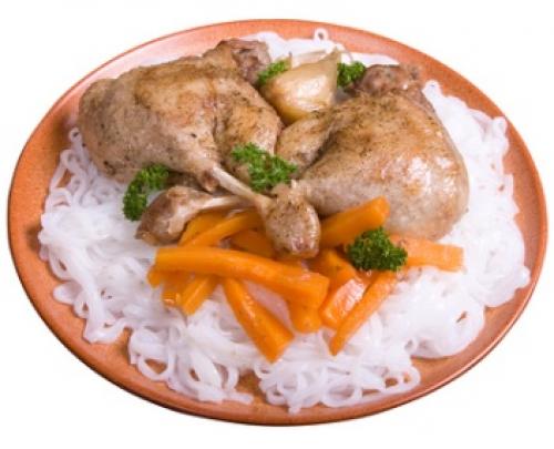 Утиные окорочка с яблоками в духовке 08 Утиные окорочка с яблоками в духовке 08