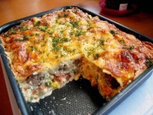 Шампиньоны с луком и болгарским перцем и. Куриная запеканка с болгарским перцем и грибами