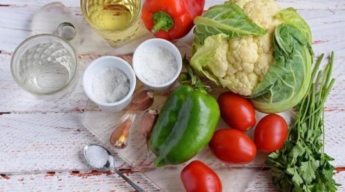 Маринованная цветная капуста, как грибы на зиму. Цветная капуста, маринованная в томате на зиму 07