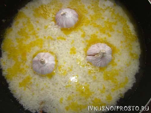 Рецепт плова из куриных бедрышек. Плов с курицей