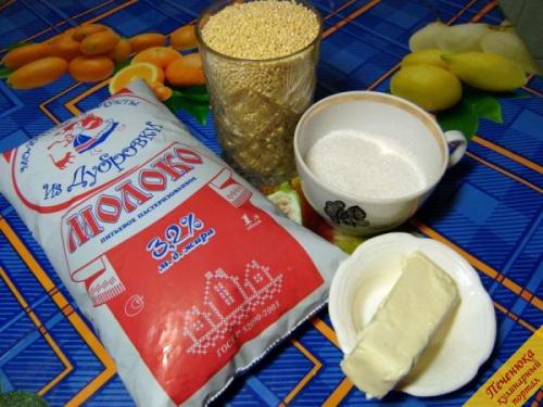 Каша пшенно рисовая в духовке на молоке. Рисово-пшенная каша на молоке 05 Каша пшенно рисовая в духовке на молоке. Рисово-пшенная каша на молоке 05