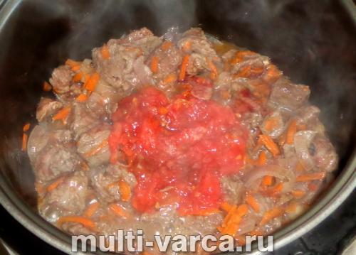 Булгур в мультиварке с мясом. Булгур со свининой в мультиварке 17