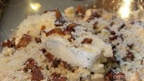 Фаршированные шампиньоны с беконом и сыром. Шампиньоны, фаршированные беконом и сыром 02