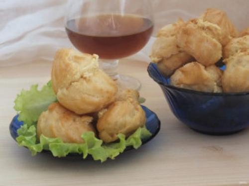 Профитроли с курицей