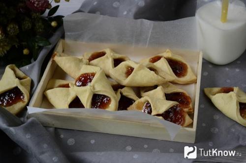 Конвертики из песочного теста. Советы 08