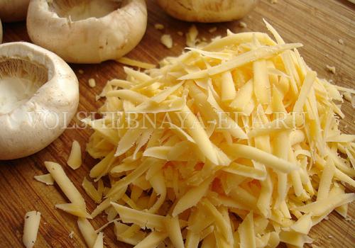 Фаршированные шампиньоны фаршем. Ингредиенты