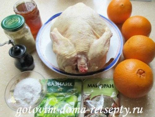 Курица с апельсинами и медом в духовке. Навигация по записям
