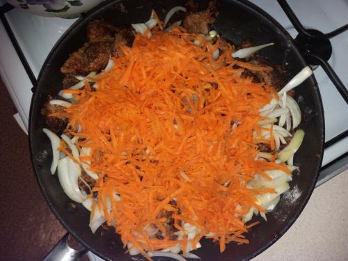 Свиная печень в муке. Нежная свиная печень с овощами