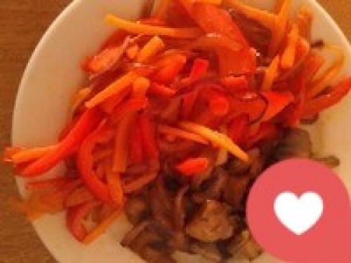 Макароны с курицей в соусе терияки. Спагетти с курицей под соусом Терияки 08 Макароны с курицей в соусе терияки. Спагетти с курицей под соусом Терияки 08