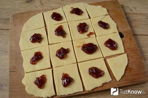 Конвертики из песочного теста. Советы 05