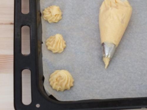 Профитроли с курицей