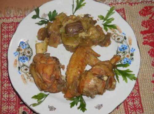 Как приготовить курицу с картошкой в духовке на противне. Как приготовить курицу в духовке с картошкой и хрустящей корочкой в банке