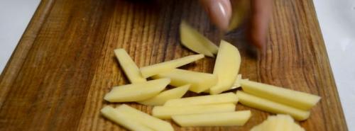 Картошка с легкими. Жареная картошка с лисичками – быстрый и легкий рецепт