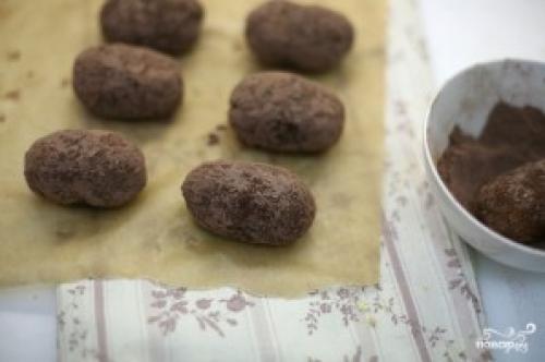 Пирожное картошка из готового бисквита. Пирожное Картошка из бисквита