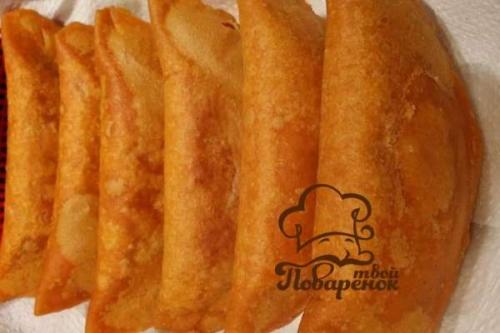 Как жарить чебуреки. Как пожарить мороженные чебуреки