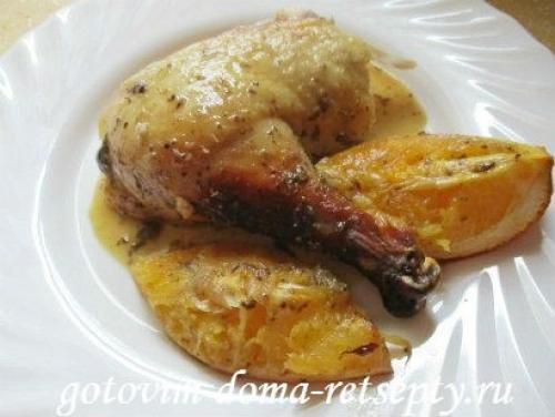 Курица с апельсинами и медом в духовке. Навигация по записям