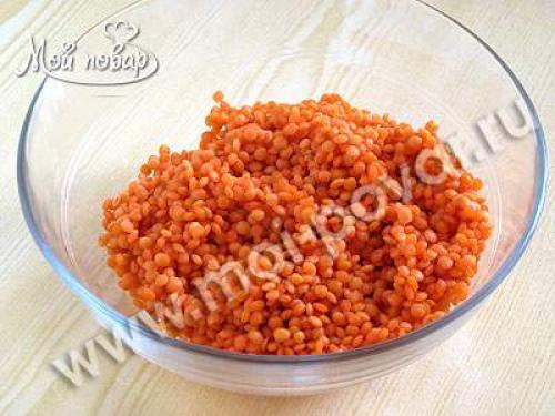 Суп из бараньих ребрышек с чечевицей. Приготовление супа из бараньих ребрышек с чечевицей. 07