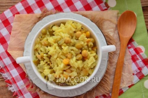Ризотто с кукурузой и курицей. Ризотто с кукурузой