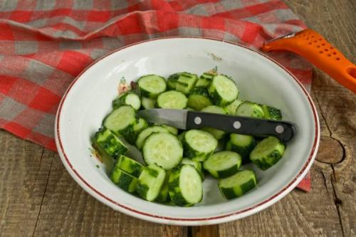 Обалденный салат из огурцов на зиму. Рецепт огуречного салата на зиму