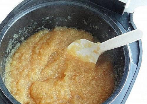 Яблочное пюре в микроволновке. Как готовить 05