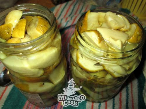 Самые вкусные маринованные белые грибы. Белые грибы маринованные