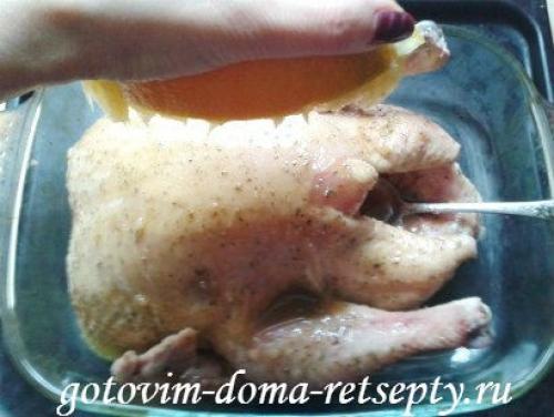 Курица с апельсинами и медом в духовке. Навигация по записям