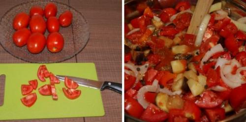 Лечо из перца и помидоров с чесноком. Лечо из баклажанов, перца и помидор — самый вкусный рецепт