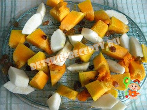 Яблочное пюре в пароварке. Яблочно тыквенное пюре без сахара — рецепт в пароварке