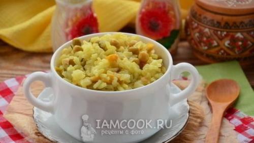 Ризотто с кукурузой и курицей. Ризотто с кукурузой 14 Ризотто с кукурузой и курицей. Ризотто с кукурузой 14