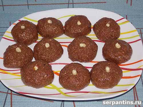 Пирожное картошка из вафель. «Картошка» из остатков сладостей