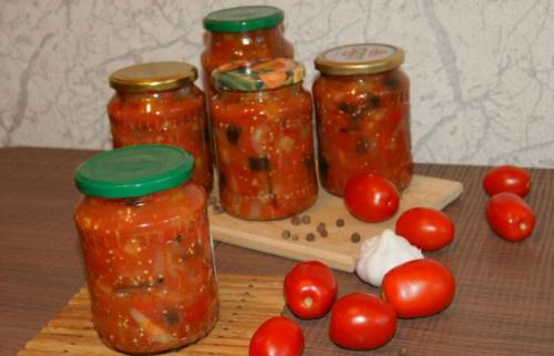 Лечо из перца и помидоров с чесноком. Лечо из баклажанов, перца и помидор — самый вкусный рецепт