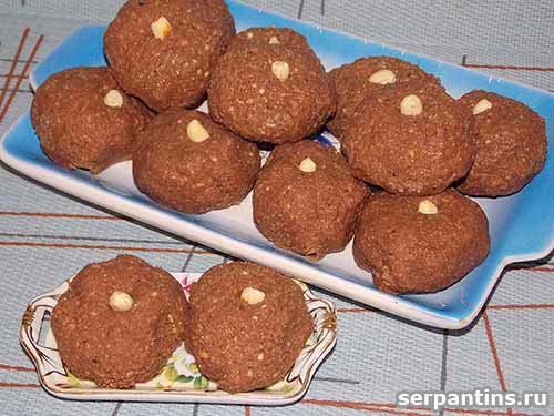 Пирожное картошка из вафель. «Картошка» из остатков сладостей