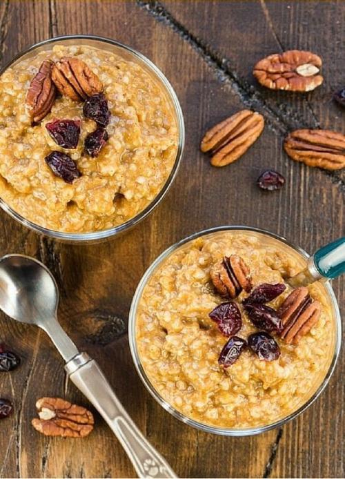 Как сварить кашу в мультиварке на воде. Тыквенная каша 15