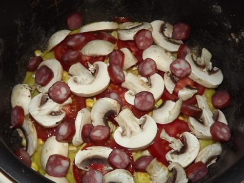 Пицца из кабачков в мультиварке